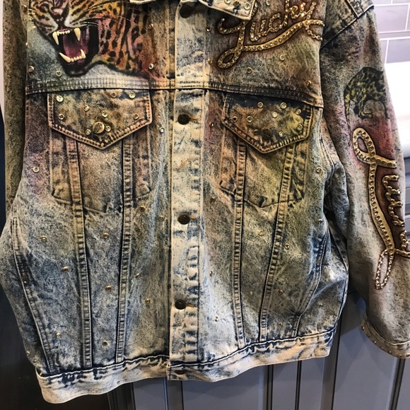 Vintage Oversized Denim Jacket - Gale Hayman - Picture 1 of 8